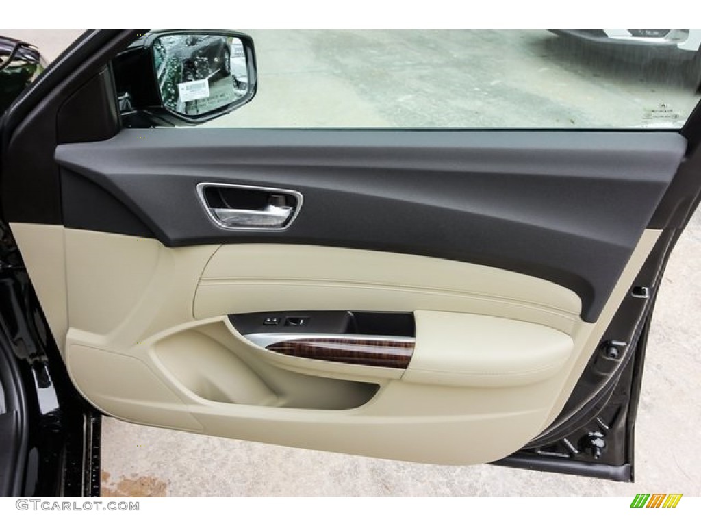 2020 Acura TLX Sedan Parchment Door Panel Photo #133350090