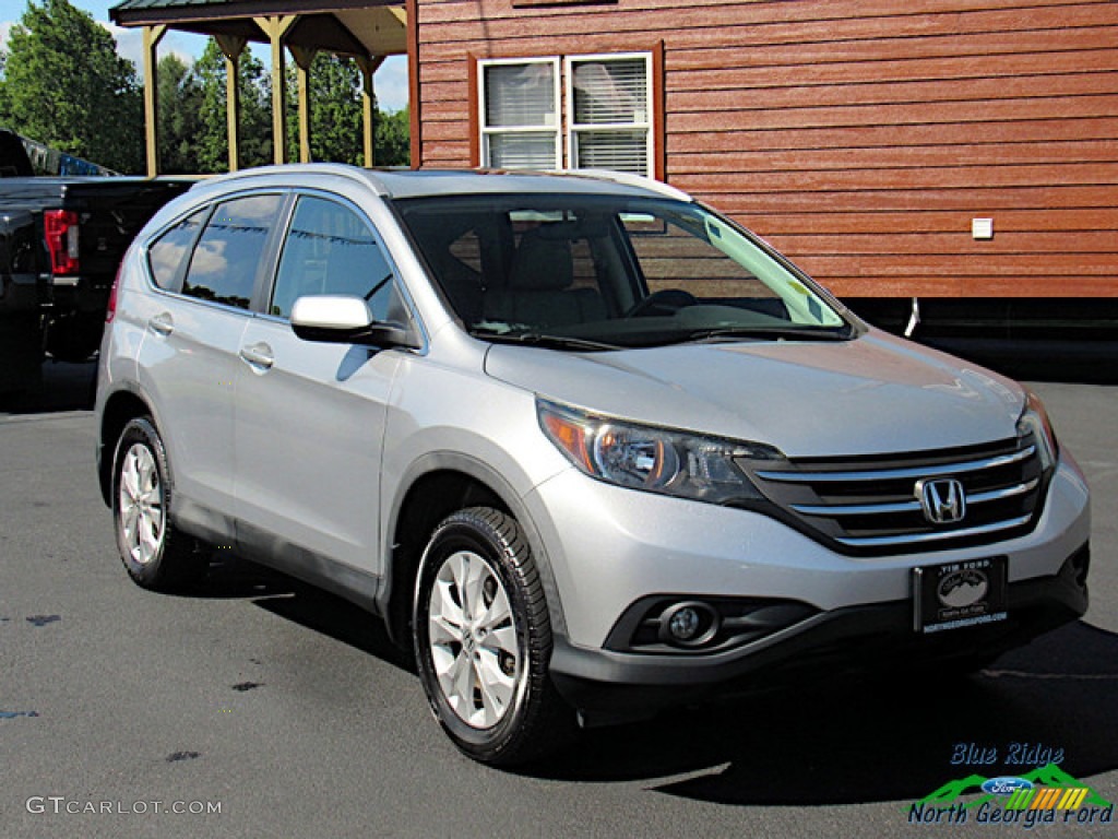 2013 CR-V EX-L AWD - Mountain Air Metallic / Gray photo #7