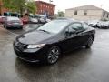Crystal Black Pearl - Civic EX Coupe Photo No. 3