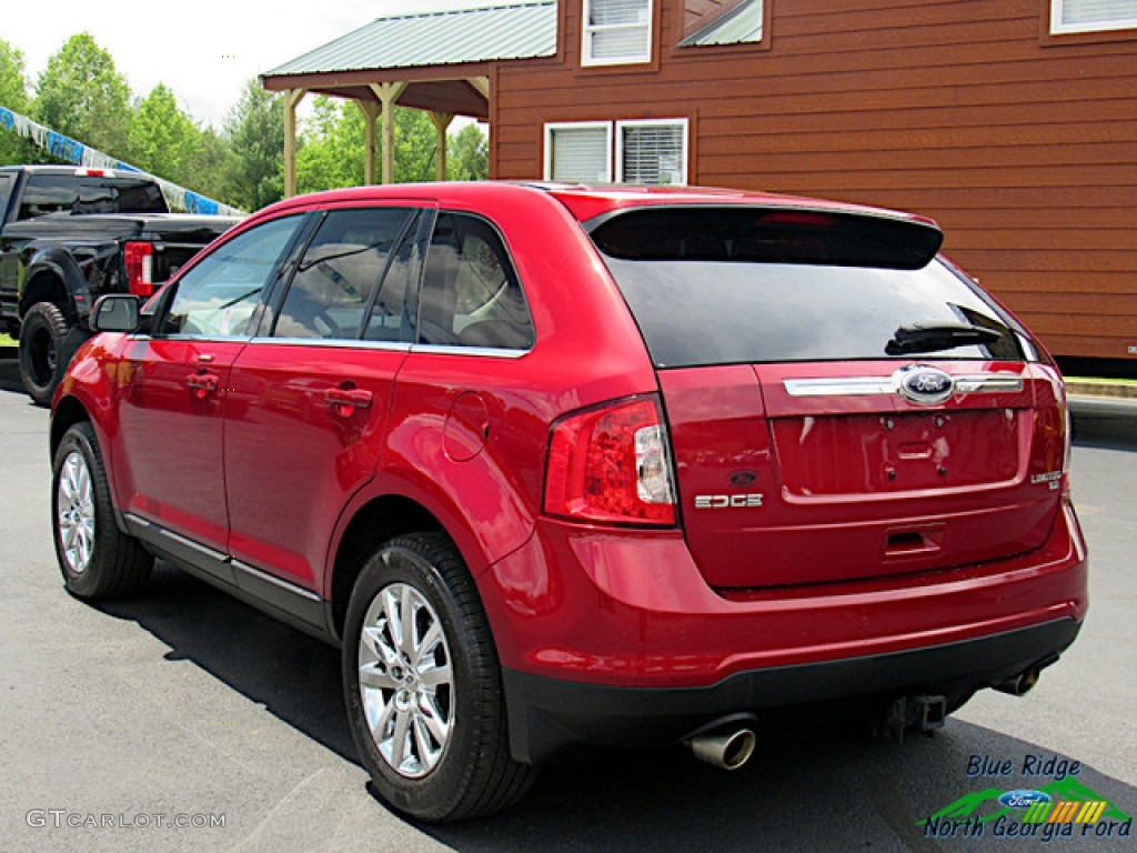 2013 Edge Limited AWD - Ruby Red / Medium Light Stone photo #3