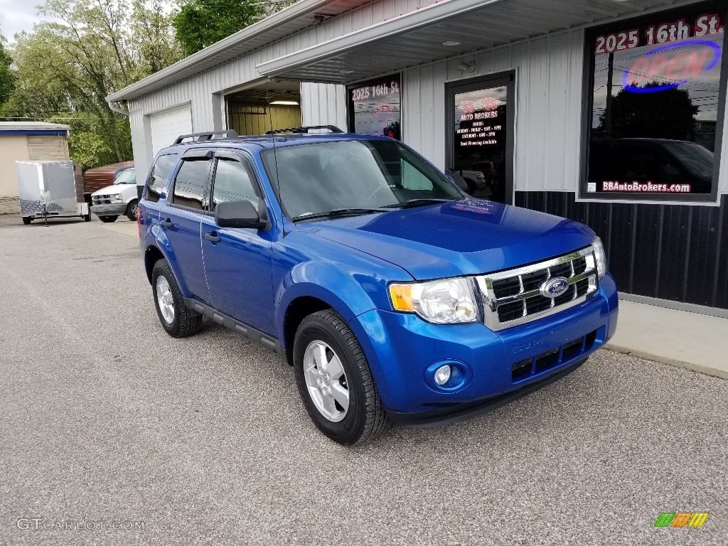 2011 Escape XLT V6 - Blue Flame Metallic / Charcoal Black photo #8