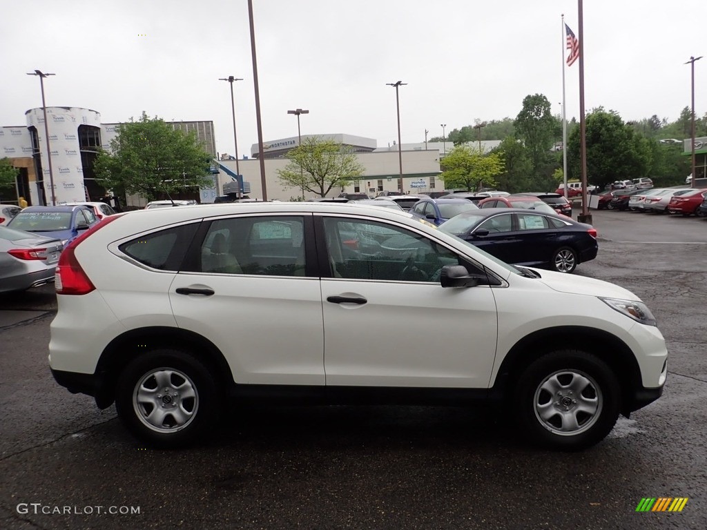 2016 CR-V LX AWD - White Diamond Pearl / Beige photo #7