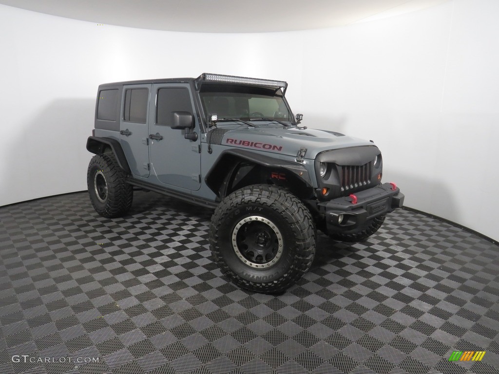 2013 Wrangler Unlimited Rubicon 4x4 - Anvil / Rubicon 10th Anniversary Edition Red/Black photo #2