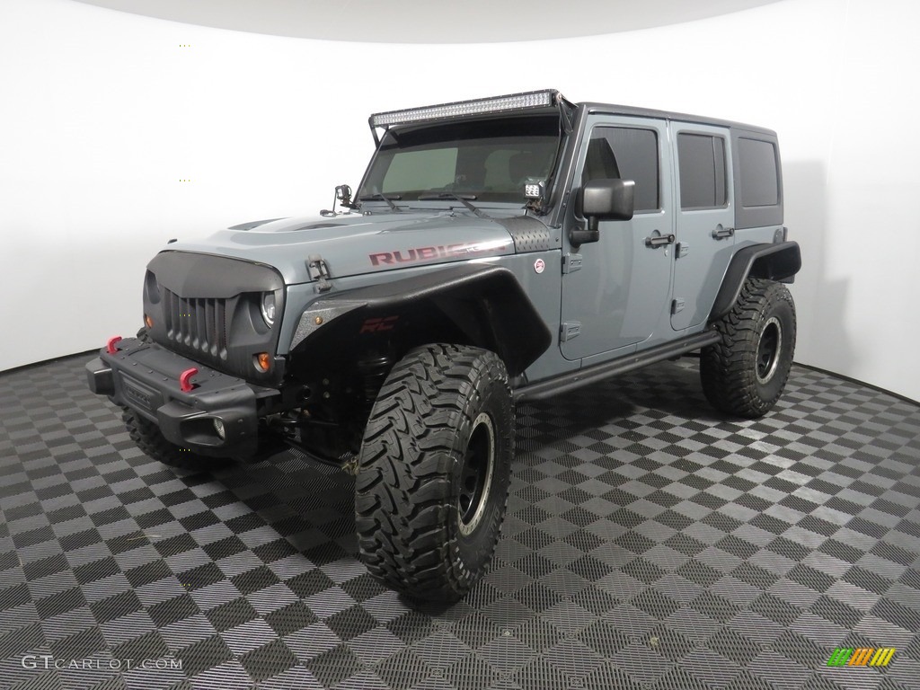 2013 Wrangler Unlimited Rubicon 4x4 - Anvil / Rubicon 10th Anniversary Edition Red/Black photo #7