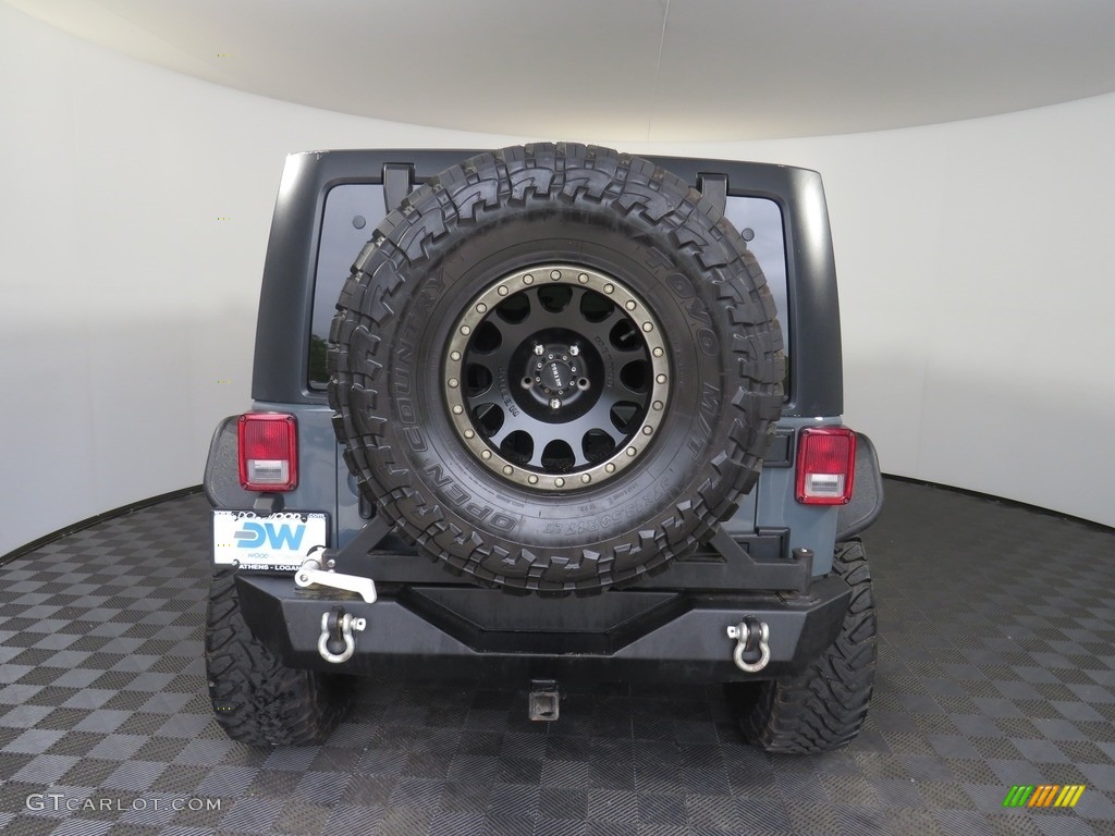 2013 Wrangler Unlimited Rubicon 4x4 - Anvil / Rubicon 10th Anniversary Edition Red/Black photo #11
