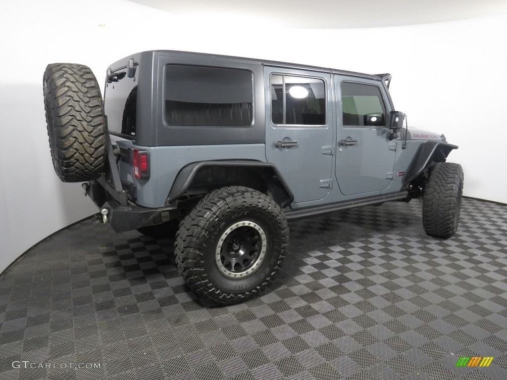 2013 Wrangler Unlimited Rubicon 4x4 - Anvil / Rubicon 10th Anniversary Edition Red/Black photo #13