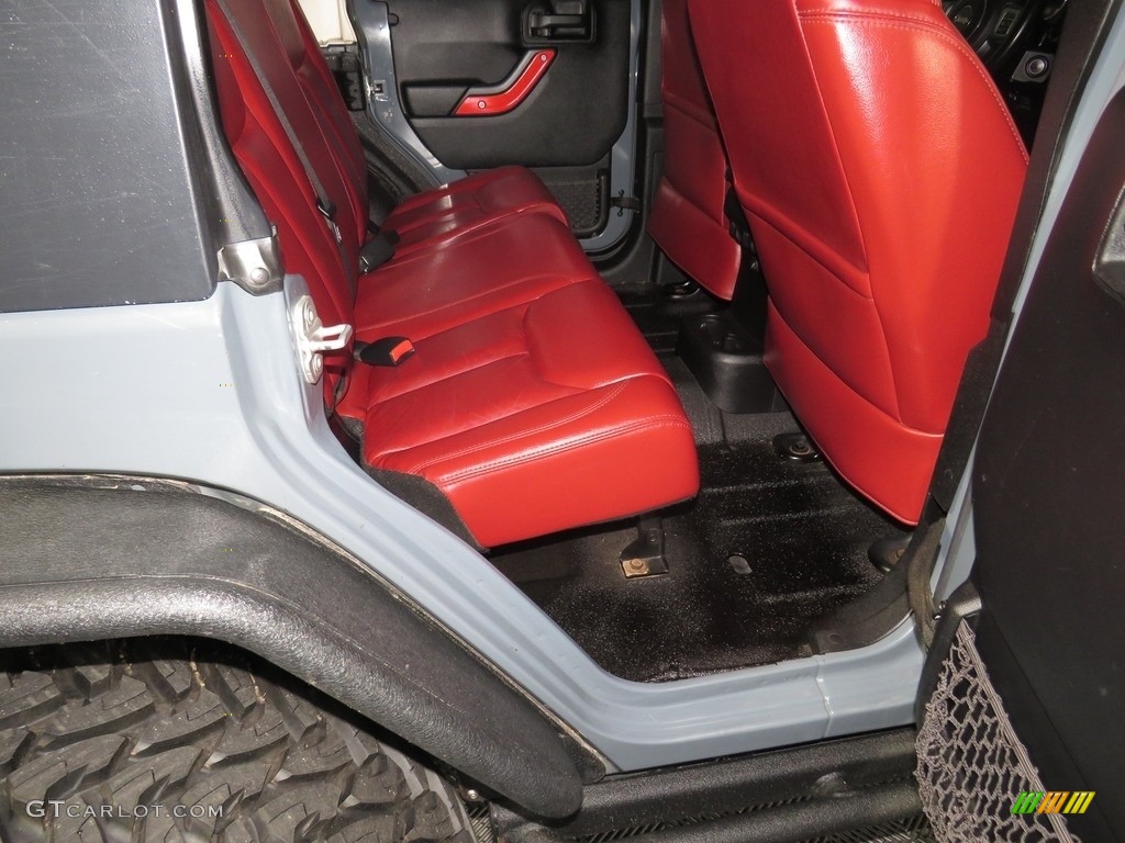 2013 Wrangler Unlimited Rubicon 4x4 - Anvil / Rubicon 10th Anniversary Edition Red/Black photo #26