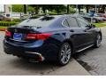 2019 Fathom Blue Pearl Acura TLX V6 Advance Sedan  photo #7