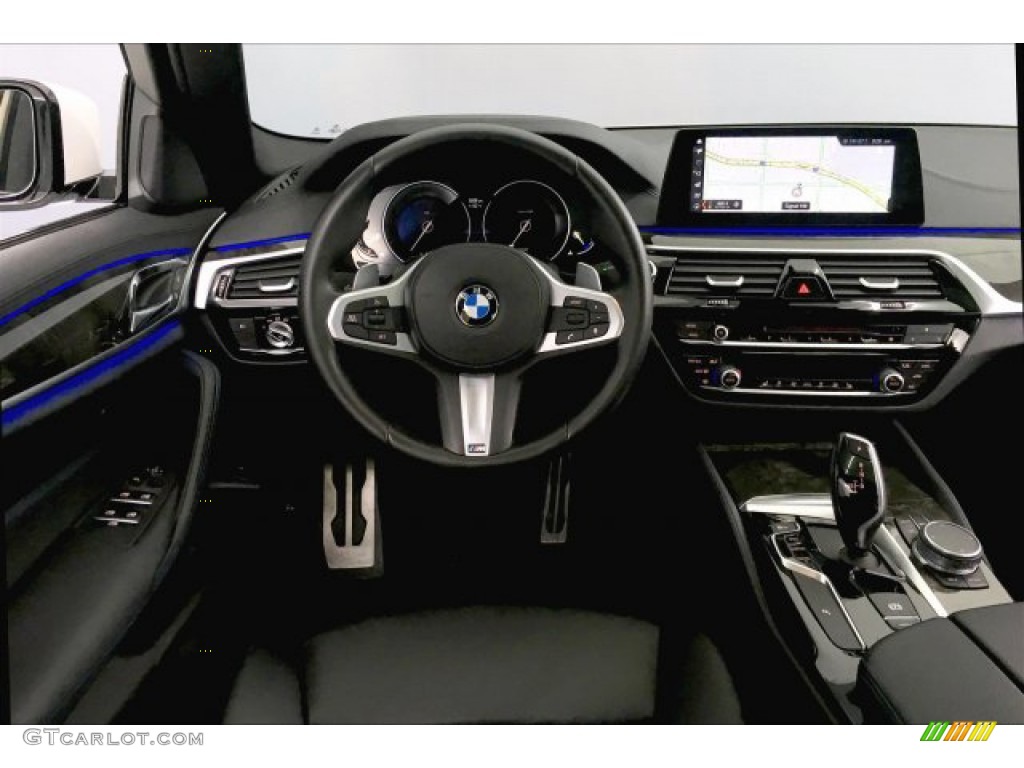 2018 5 Series 540i Sedan - Alpine White / Black photo #4