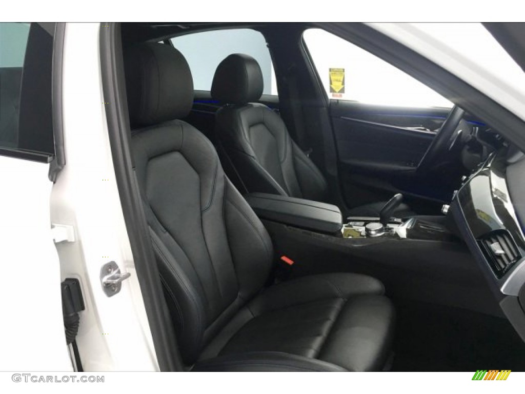 2018 5 Series 540i Sedan - Alpine White / Black photo #6