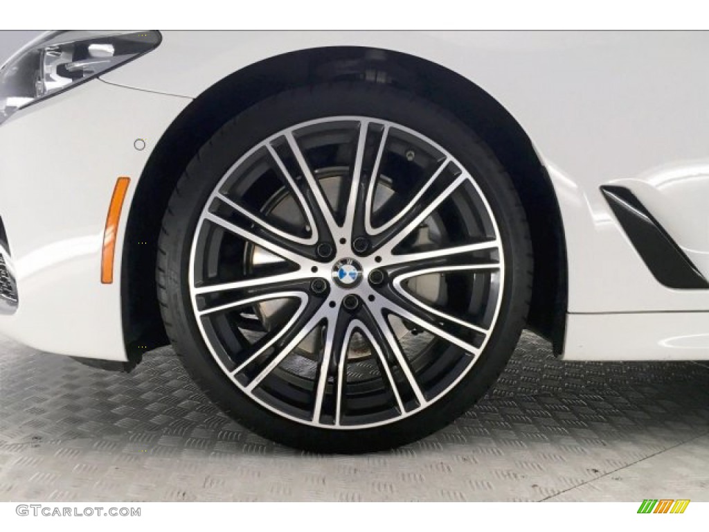 2018 5 Series 540i Sedan - Alpine White / Black photo #8