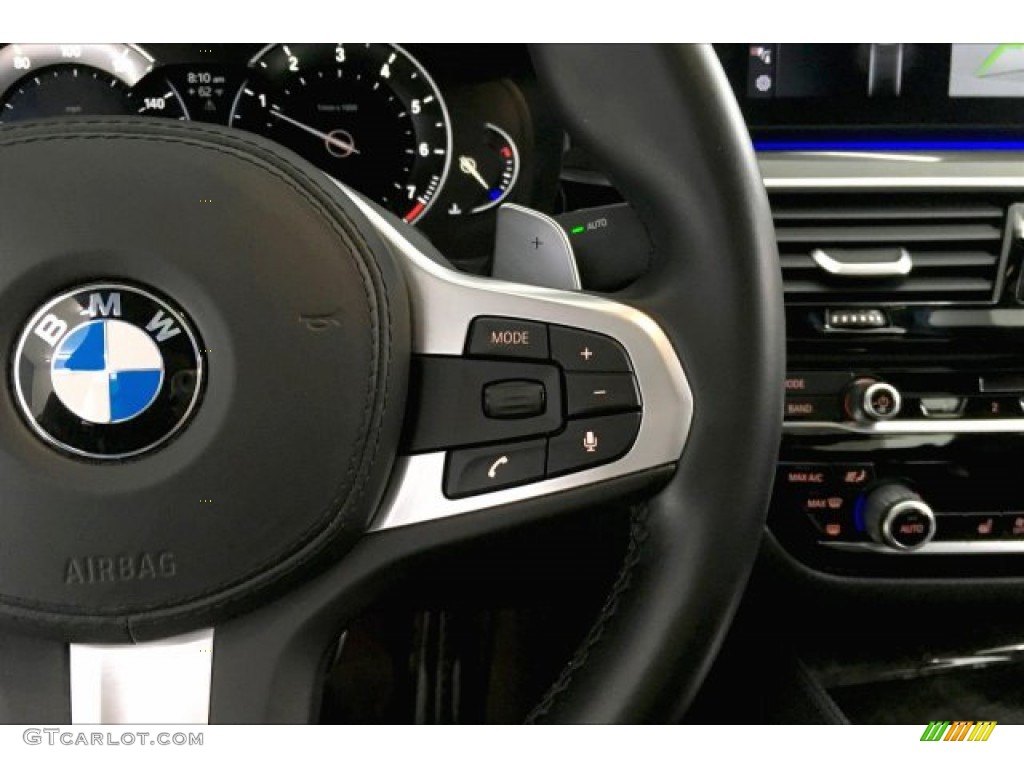 2018 5 Series 540i Sedan - Alpine White / Black photo #15