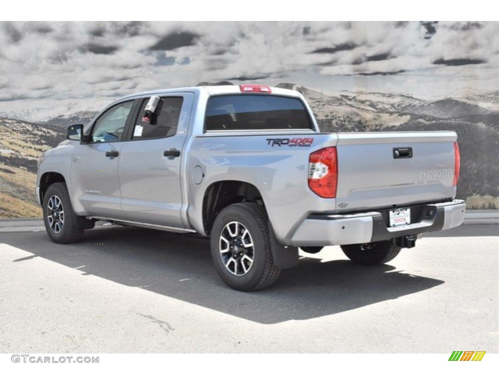 2019 Tundra SR5 CrewMax 4x4 - Silver Sky Metallic / Graphite photo #3