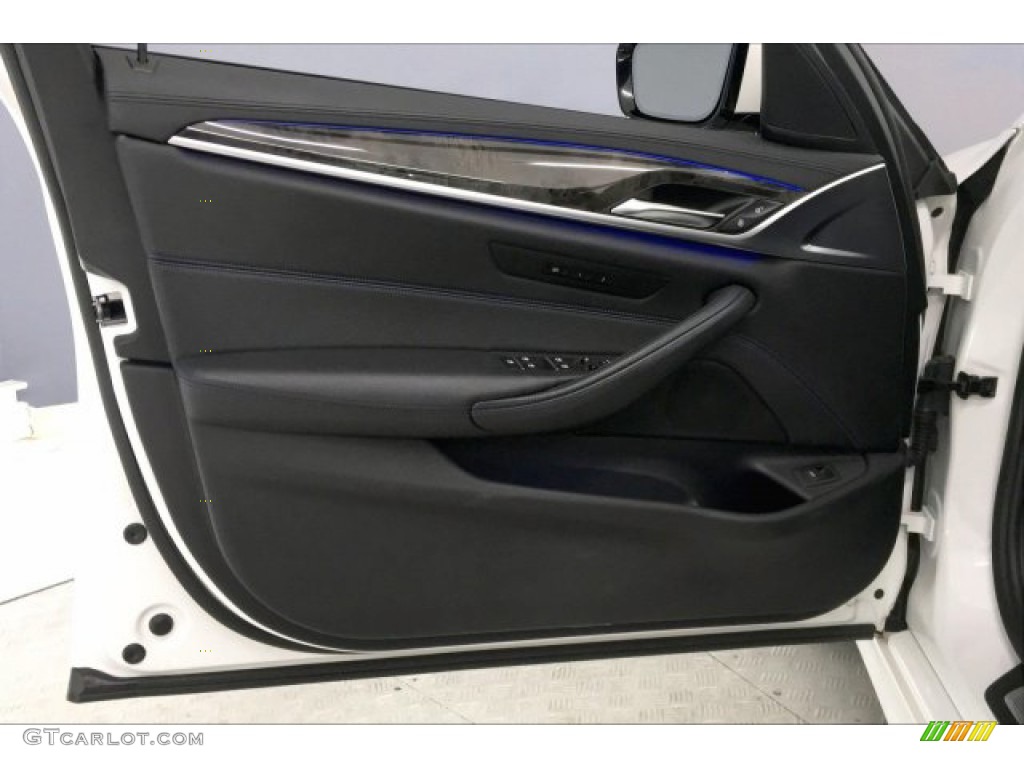 2018 5 Series 540i Sedan - Alpine White / Black photo #21