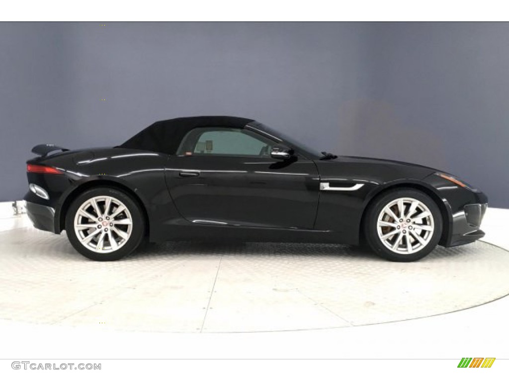 Ebony Black 2015 Jaguar F-TYPE Convertible Exterior Photo #133357470