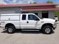 2004 Oxford White Ford F250 Super Duty Lariat SuperCab 4x4  photo #2