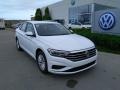 2019 Pure White Volkswagen Jetta S  photo #1