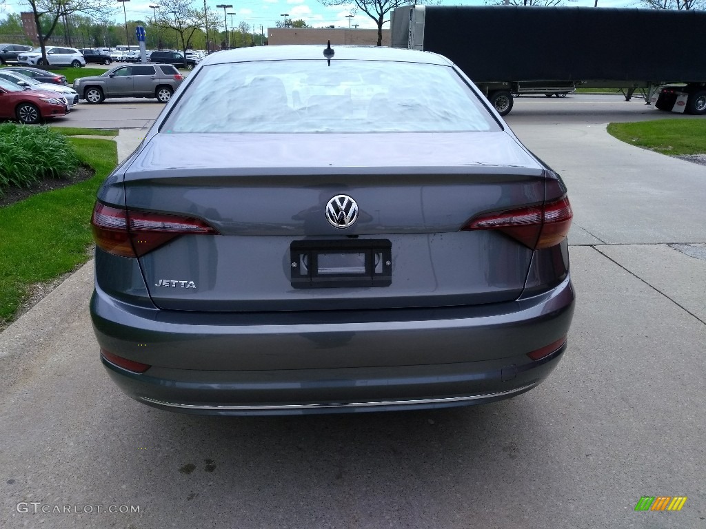 2019 Jetta S - Platinum Gray Metallic / Titan Black photo #5