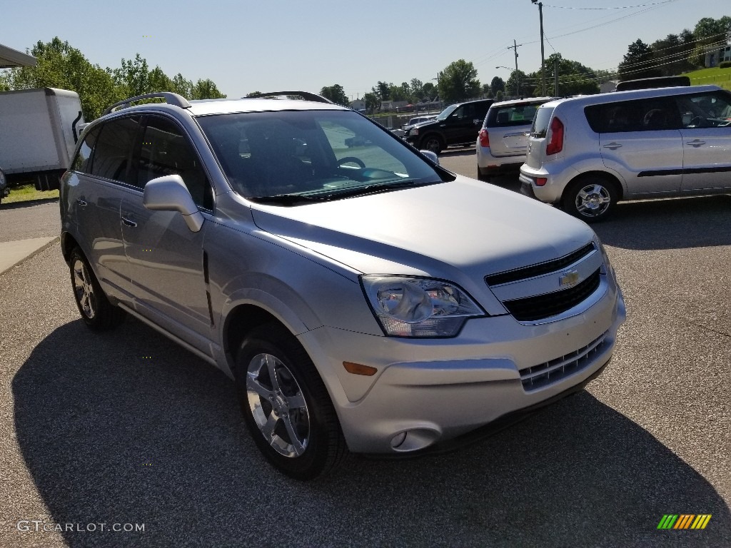 2012 Captiva Sport LTZ AWD - Silver Ice Metallic / Black/Light Titanium photo #10