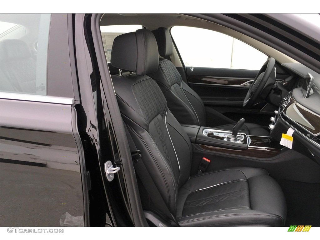 Black Interior 2020 BMW 7 Series 745e xDrive iPerformance Sedan Photo #133359353