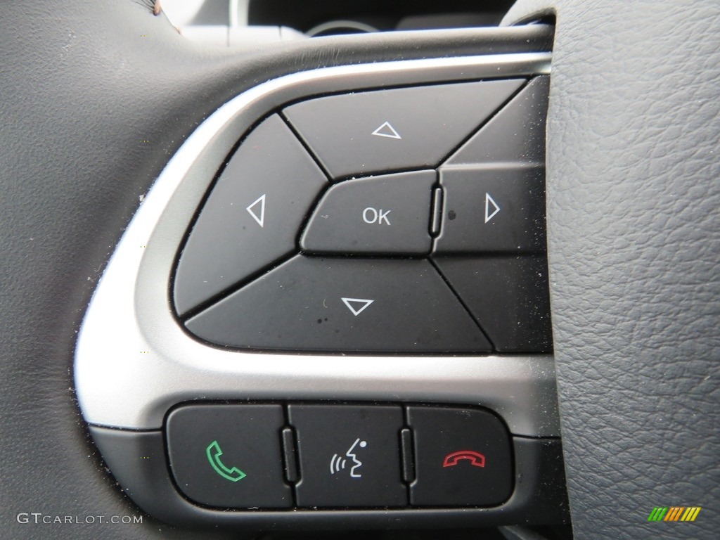2019 Jeep Compass Limited 4x4 Black Steering Wheel Photo #133360516