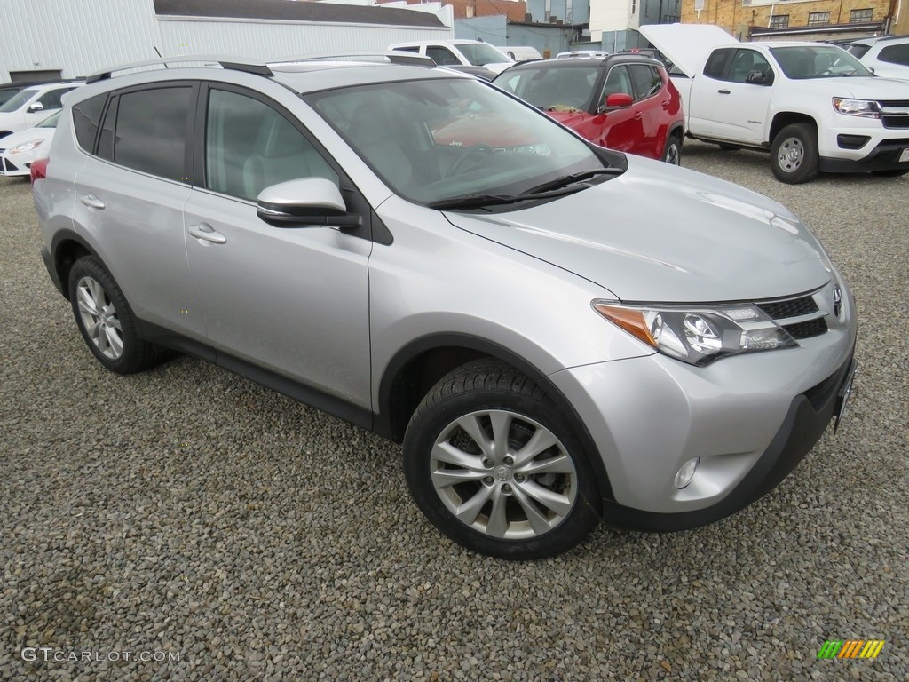 2015 RAV4 Limited AWD - Classic Silver Metallic / Ash photo #6