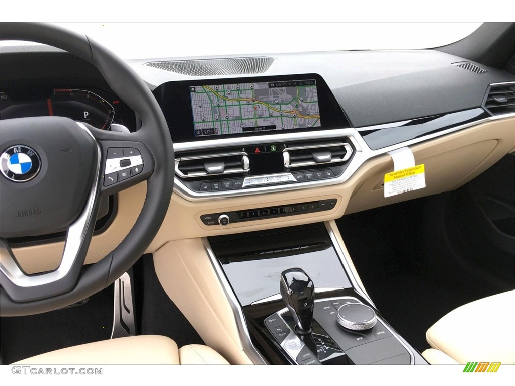 2019 3 Series 330i Sedan - Jet Black / Canberra Beige photo #5