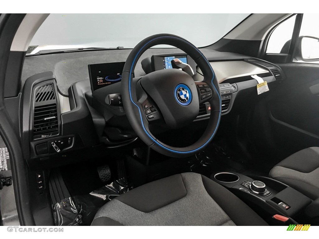 2019 BMW i3 S with Range Extender Deka Dark Cloth Dashboard Photo #133363166