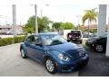 2017 Silk Blue Metallic Volkswagen Beetle 1.8T S Coupe  photo #1