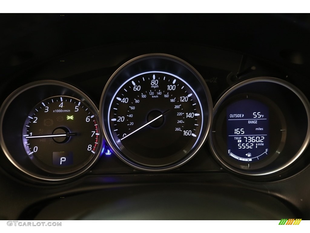 2016 CX-5 Grand Touring AWD - Meteor Gray Mica / Black photo #8