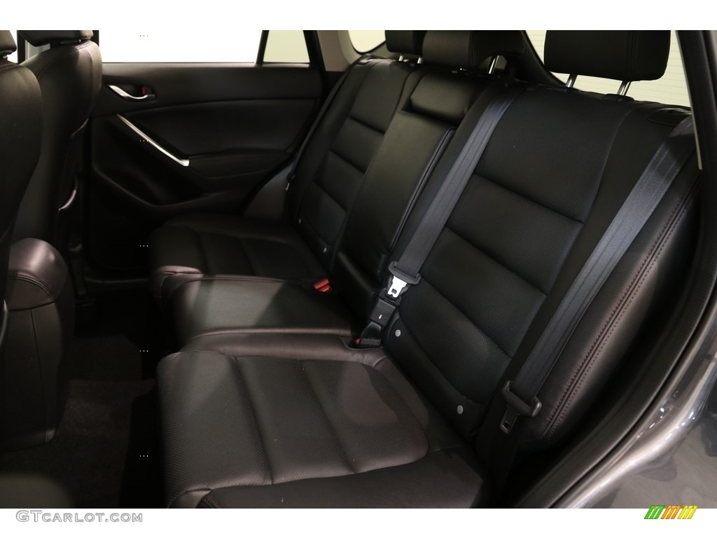 2016 CX-5 Grand Touring AWD - Meteor Gray Mica / Black photo #17