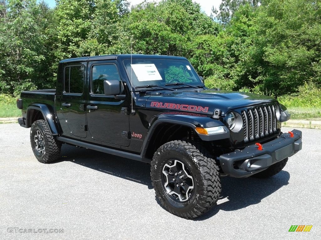 2020 Gladiator Rubicon 4x4 - Black / Black photo #4