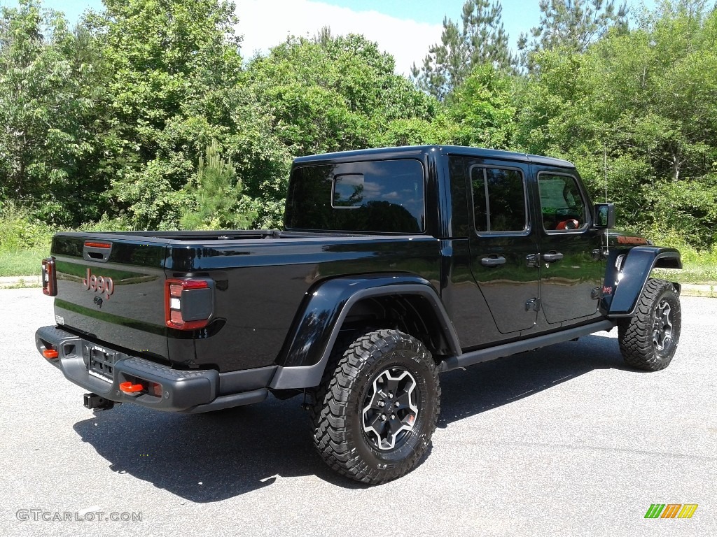 2020 Gladiator Rubicon 4x4 - Black / Black photo #6