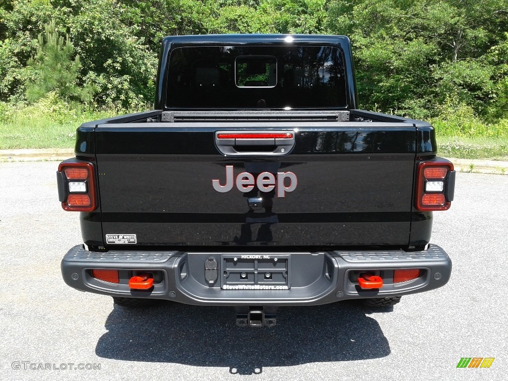 2020 Gladiator Rubicon 4x4 - Black / Black photo #7