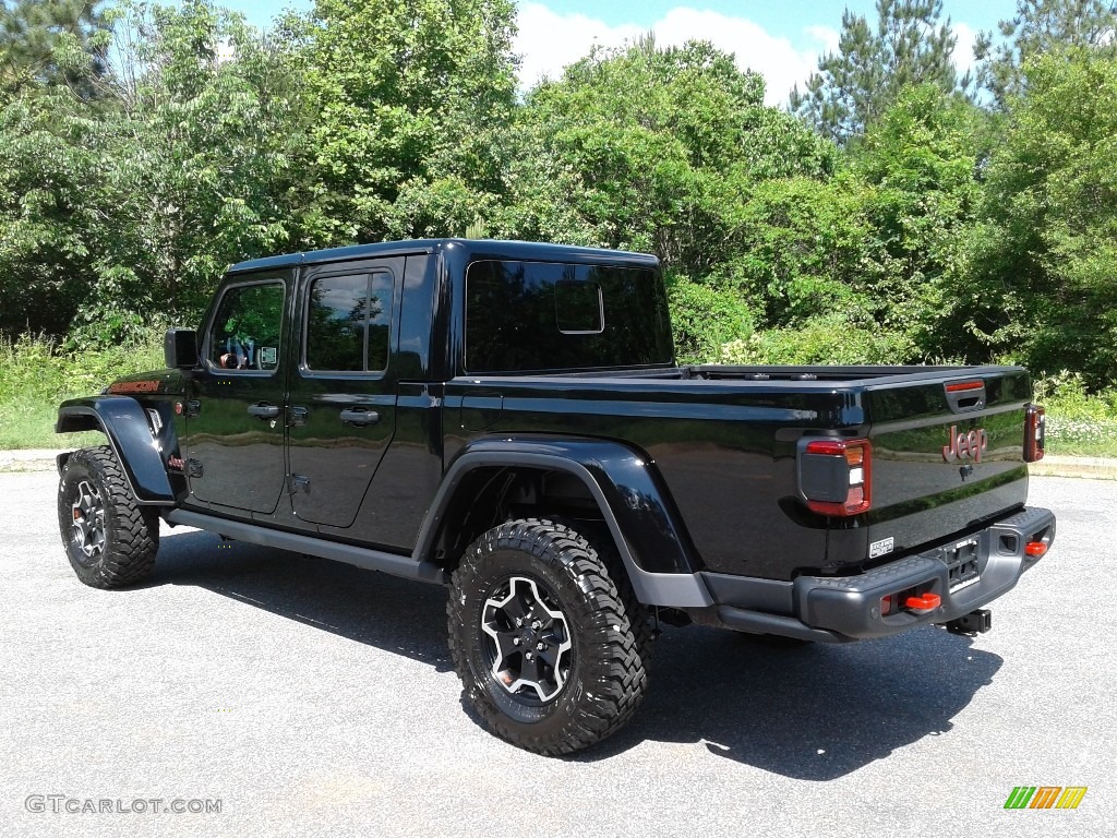 2020 Gladiator Rubicon 4x4 - Black / Black photo #8