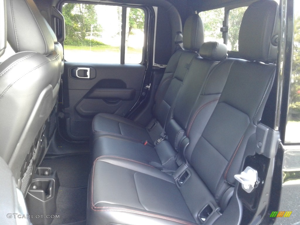 Black Interior 2020 Jeep Gladiator Rubicon 4x4 Photo #133368542