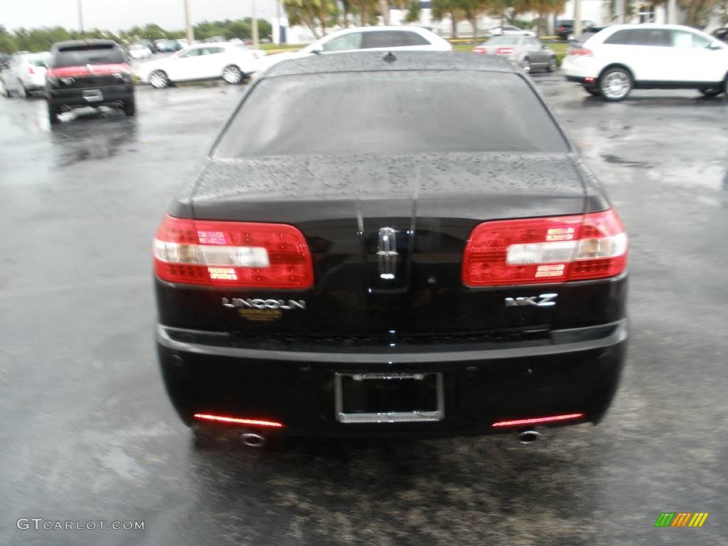 2008 MKZ Sedan - Black / Sand photo #4