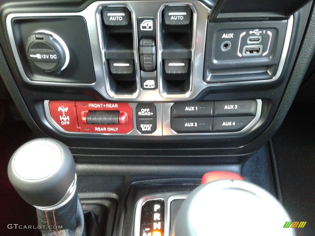 2020 Jeep Gladiator Rubicon 4x4 Controls Photo #133369217
