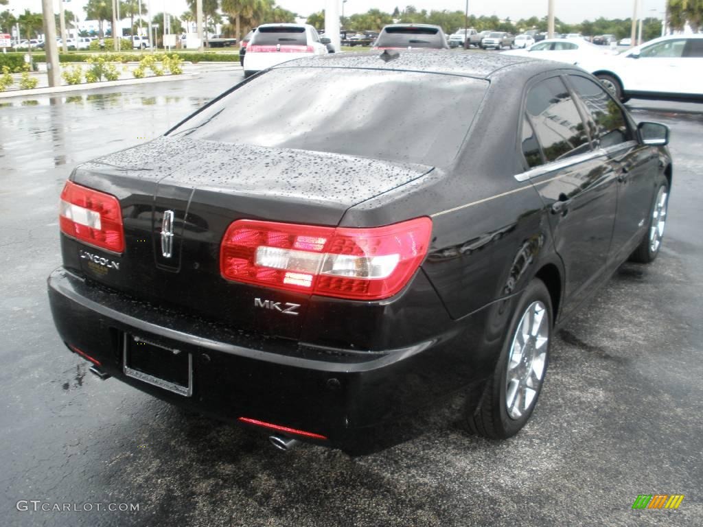 2008 MKZ Sedan - Black / Sand photo #5