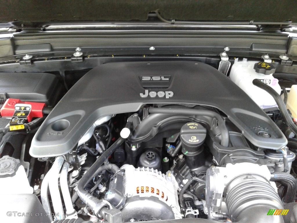 2020 Jeep Gladiator Rubicon 4x4 3.6 Liter DOHC 24-Valve VVT V6 Engine Photo #133369412