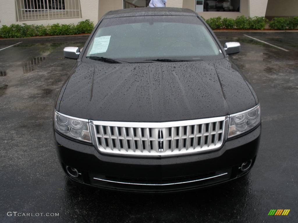 2008 MKZ Sedan - Black / Sand photo #8