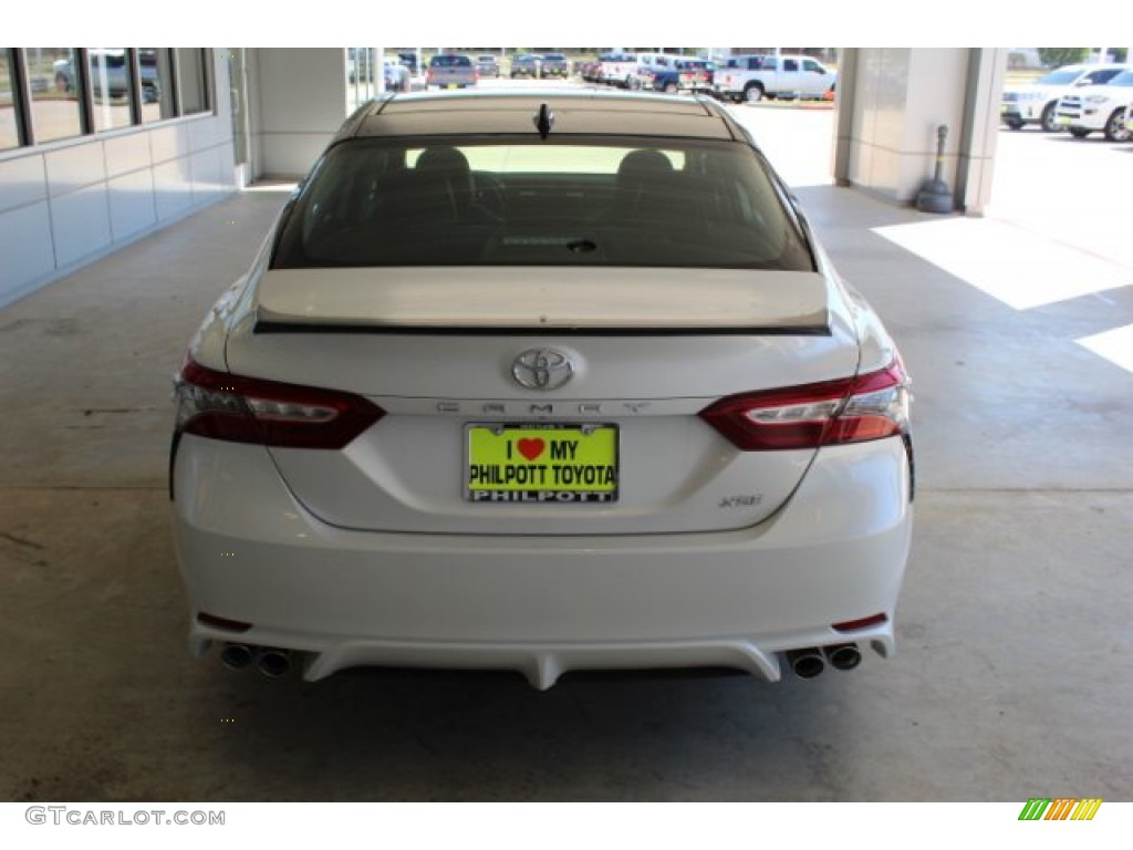 2019 Camry XSE - Midnight Black Metallic / Black photo #6