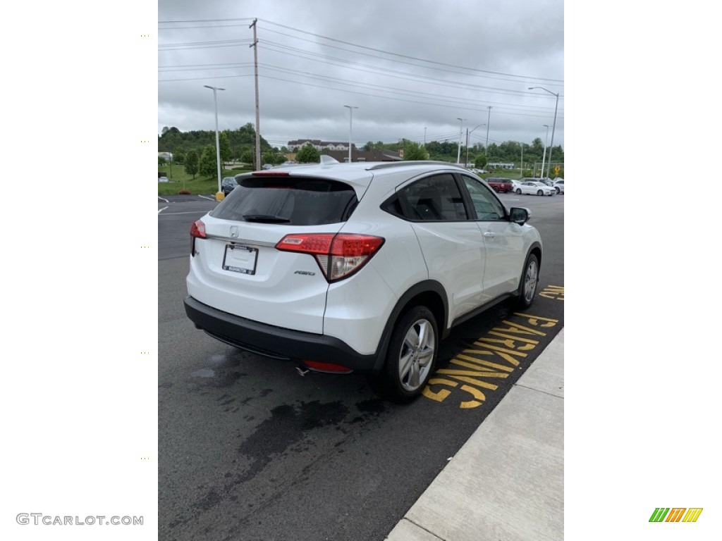 2019 HR-V EX-L AWD - Platinum White Pearl / Gray photo #5
