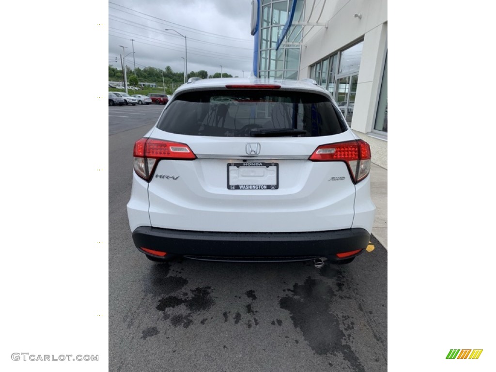2019 HR-V EX-L AWD - Platinum White Pearl / Gray photo #6