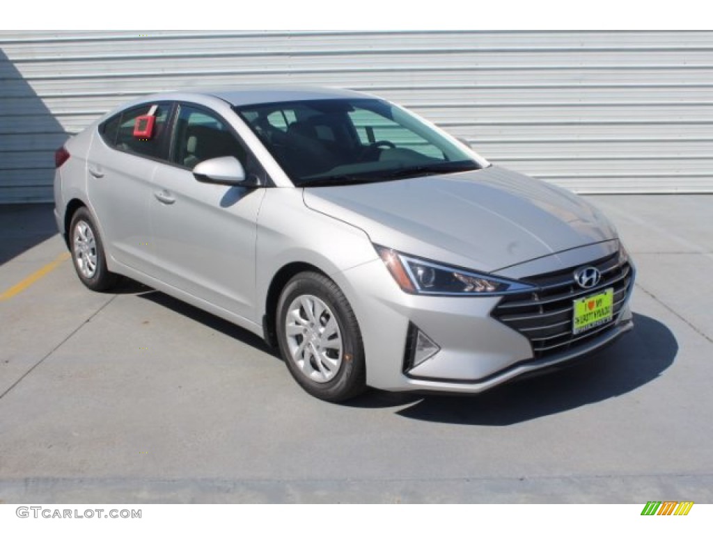 2019 Elantra SE - Symphony Silver / Gray photo #2