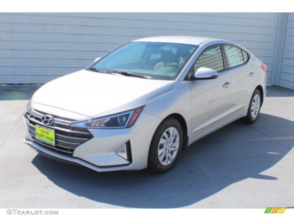 2019 Elantra SE - Symphony Silver / Gray photo #4