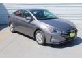 2019 Machine Gray Hyundai Elantra SE  photo #2