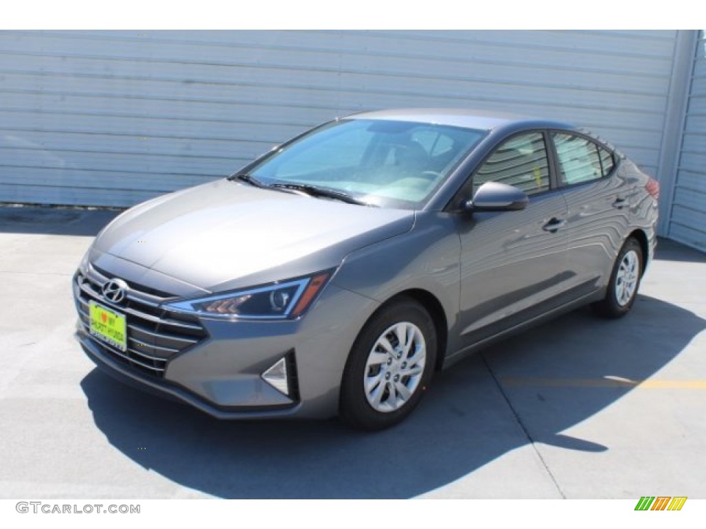 2019 Elantra SE - Machine Gray / Gray photo #4