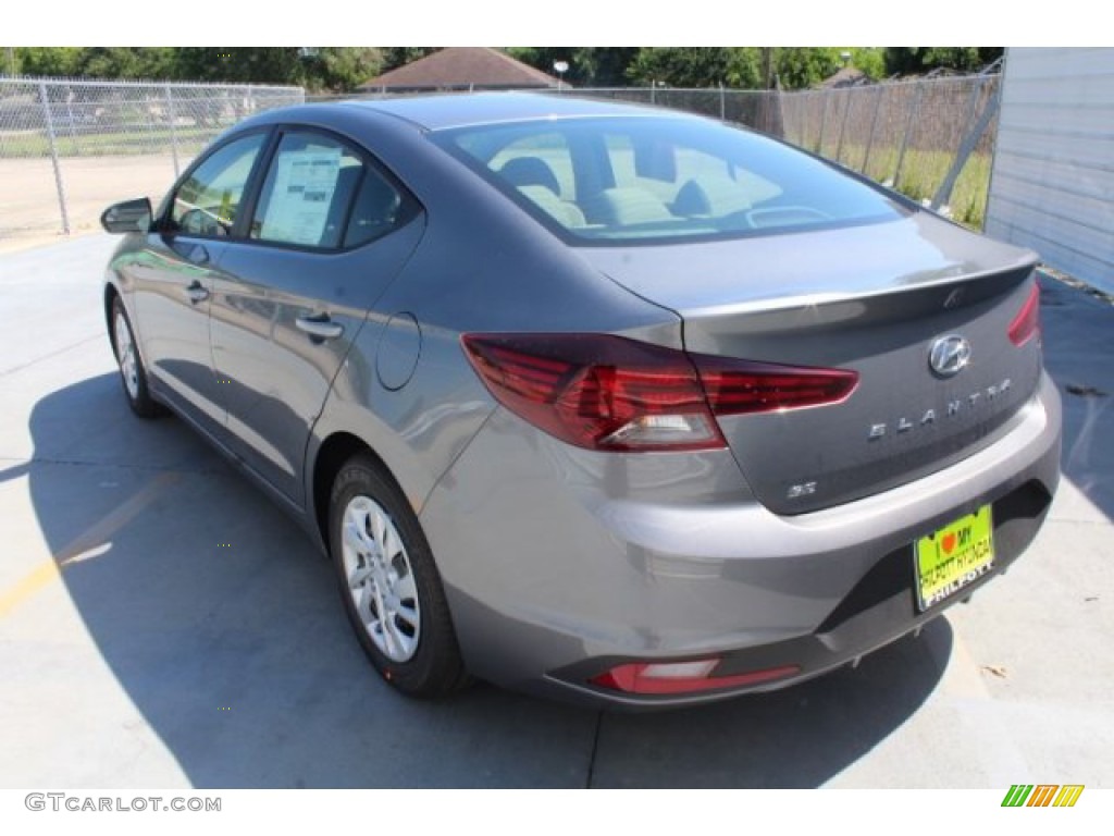 2019 Elantra SE - Machine Gray / Gray photo #6