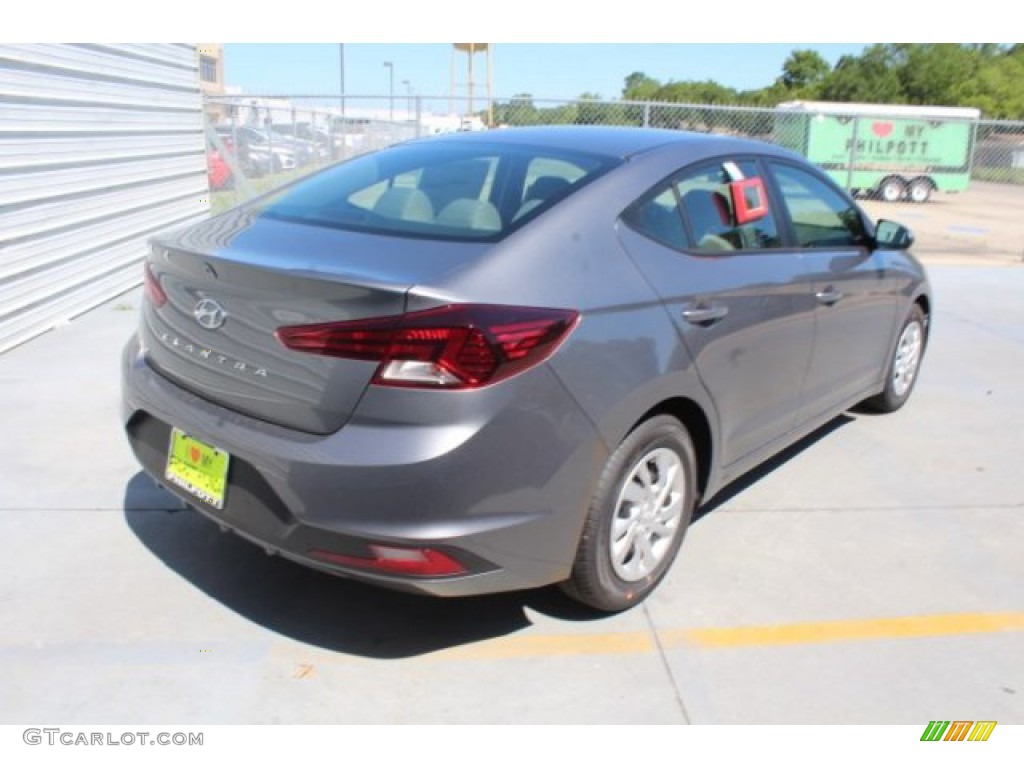 2019 Elantra SE - Machine Gray / Gray photo #8